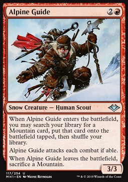 Alpine Guide - Modern Horizons (Uncommon) [MH1-117] Hover Image