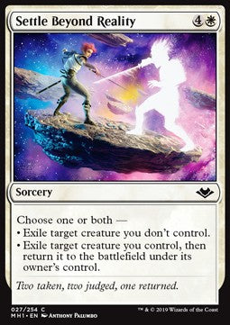 Settle Beyond Reality - Modern Horizons (Common) [MH1-27] Image principale du produit