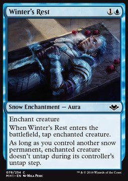 Winter's Rest - Modern Horizons (Common) [MH1-78] Main image