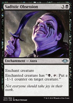 Sadistic Obsession - Modern Horizons (Uncommon) [MH1-105]