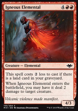 Igneous Elemental - Modern Horizons (Common) [MH1-133] Main image