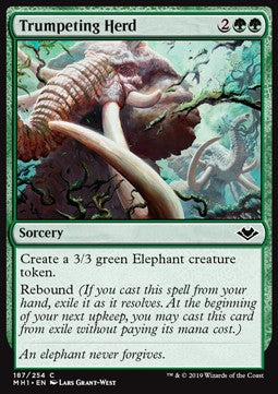 Trumpeting Herd - Modern Horizons (Common) [MH1-187] Imagen principal del producto
