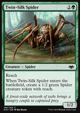 Twin-Silk Spider - Modern Horizons (Common) [MH1-188] Image principale du produit