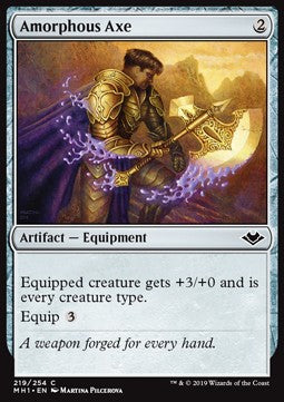 Amorphous Axe - Modern Horizons (Common) [MH1-219] Hover Image