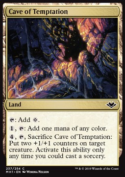 Cave of Temptation - Modern Horizons (Common) [MH1-237] Imagen principal del producto