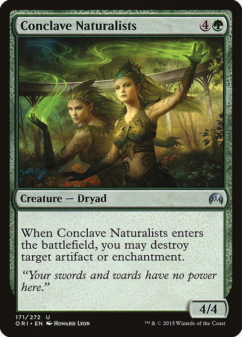 Conclave Naturalists – Magic Origins (ORI-171) Magic: The Gathering card Hauptbild