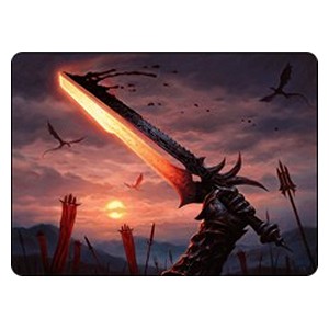 Art Series: Sword of Sinew and Steel - Modern Horizons: Art Series (Tip Card) [XMH1-A47] Image principale du produit