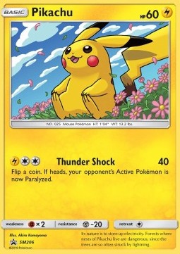 Pikachu - SM Black Star Promos (Promo) [SM-206] Main image