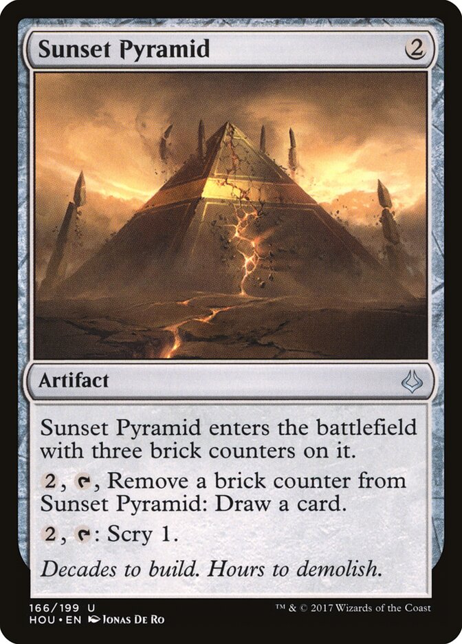 Sunset Pyramid - Hour of Devastation (Uncommon) [HOU-166]