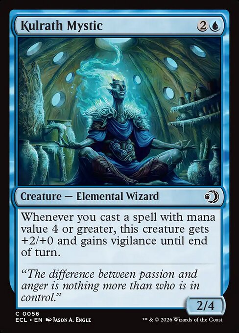 Kulrath Mystic – Lorwyn Eclipsed (ECL-56) Magic: The Gathering card