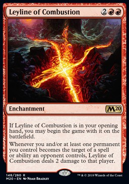 Leyline of Combustion - Core 2020 (Rare) [M20-148] Imagen principal del producto