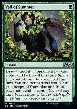 Veil of Summer - Core 2020 (Uncommon) [M20-198] Immagine principale del prodotto