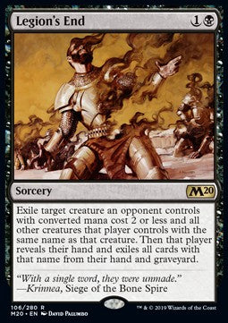 Legion's End - Core 2020 (Rare) [M20-106] Imagen principal del producto