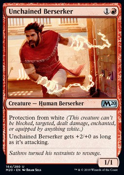 Unchained Berserker - Core 2020 (Uncommon) [M20-164] Hauptbild