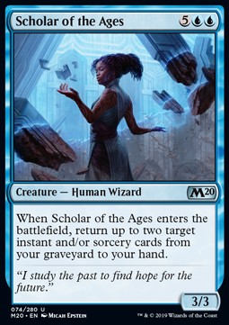 Scholar of the Ages - Core 2020 (Uncommon) [M20-74] Immagine principale del prodotto