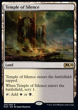 Temple of Silence - Core 2020 (Rare) [M20-256]