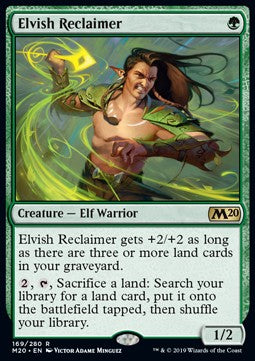 Elvish Reclaimer - Core 2020 (Rare) [M20-169] Immagine principale del prodotto