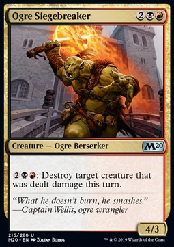 Ogre Siegebreaker - Core 2020 (Uncommon) [M20-215] Imagen principal del producto