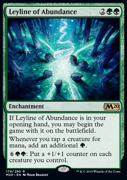 Leyline of Abundance - Core 2020 (Rare) [M20-179] Immagine principale del prodotto