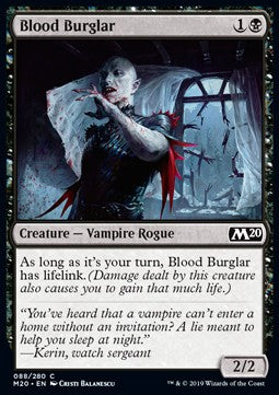 Blood Burglar - Core 2020 (Common) [M20-88]