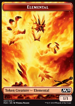Elemental Token (Red 1/1) - Core 2020 (Token) [M20-T07] Immagine principale del prodotto