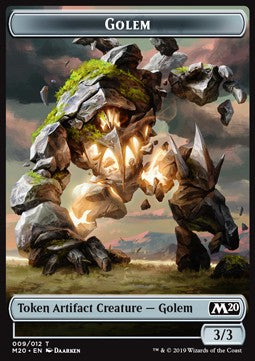 Golem Token (Artifact 3/3) - Core 2020 (Token) [M20-T09]