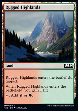 Rugged Highlands - Core 2020 (Common) [M20-250] Imagen principal del producto