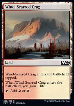 Wind-Scarred Crag - Core 2020 (Common) [M20-260] Imagen principal del producto