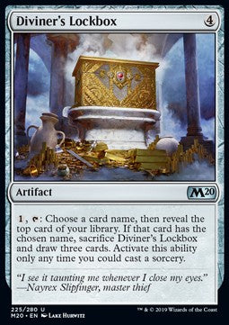 Diviner's Lockbox - Core 2020 (Uncommon) [M20-225] Hauptbild