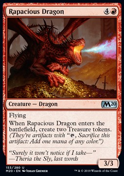 Rapacious Dragon - Core 2020 (Uncommon) [M20-153] Immagine principale del prodotto