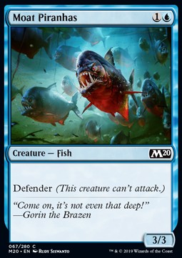 Moat Piranhas - Core 2020 (Common) [M20-67] Main image