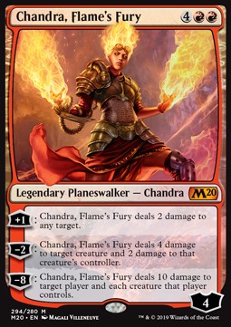 Chandra, Flame's Fury - Core 2020: Extras (Mythic) [XM20-294] Main image