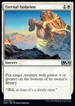 Eternal Isolation - Core 2020 (Uncommon) [M20-15] Hauptbild