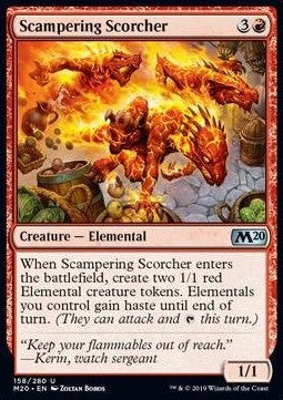 Scampering Scorcher - Core 2020 (Uncommon) [M20-158] Hauptbild