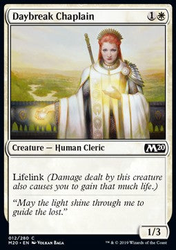 Daybreak Chaplain - Core 2020 (Common) [M20-12] Imagen principal del producto