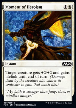 Moment of Heroism - Core 2020 (Common) [M20-30] Hauptbild