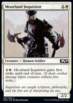 Moorland Inquisitor - Core 2020 (Common) [M20-31] Hauptbild
