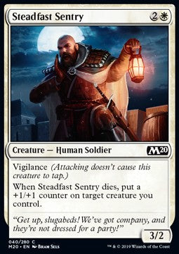 Steadfast Sentry - Core 2020 (Common) [M20-40] Hauptbild