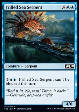 Frilled Sea Serpent - Core 2020 (Common) [M20-61] Immagine principale del prodotto