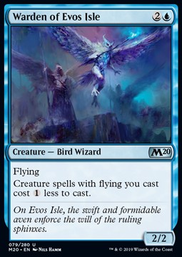 Warden of Evos Isle - Core 2020 (Uncommon) [M20-79] Hauptbild