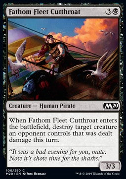Fathom Fleet Cutthroat - Core 2020 (Common) [M20-100] Hauptbild