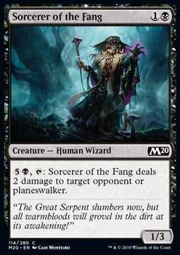 Sorcerer of the Fang - Core 2020 (Common) [M20-114] Main image