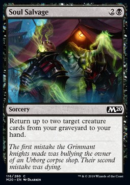 Soul Salvage - Core 2020 (Common) [M20-116] Main image