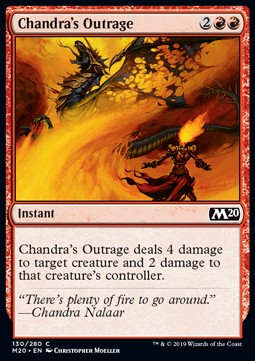 Chandra's Outrage - Core 2020 (Common) [M20-130]