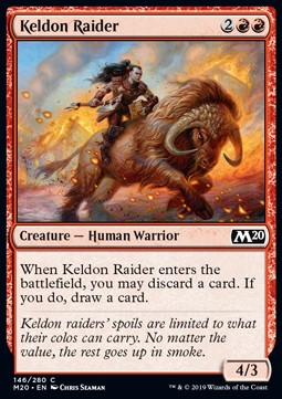 Keldon Raider - Core 2020 (Common) [M20-146] Hauptbild