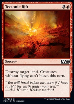 Tectonic Rift - Core 2020 (Common) [M20-161] Imagen principal del producto