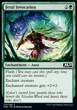Feral Invocation - Core 2020 (Common) [M20-170]
