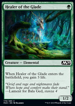 Healer of the Glade - Core 2020 (Common) [M20-176] Main image