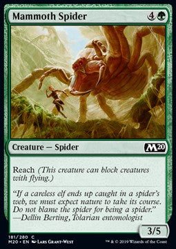 Mammoth Spider - Core 2020 (Common) [M20-181] Imagen principal del producto