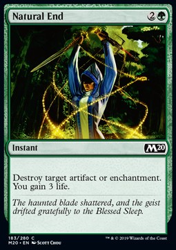Natural End - Core 2020 (Common) [M20-183] Immagine principale del prodotto